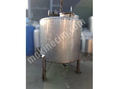 3000 Litre Reçine Karıştırıcı Mikser Kazan Deterjan Kazanı