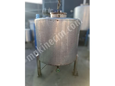 3000 Litre Reçine Karıştırıcı Mikser Kazan Deterjan Kazanı