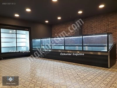 Kasap Reyon Et Market Şarküteri Teşhir Sütlük Meşrubat Dolabı