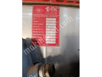 Petniz Marka 2004 Model Buhar Kazanı