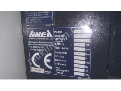 Awea Af 1460 Dik İşleme Merkezi