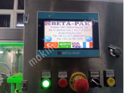 Temiz Kullanılmış Bakımlı Betapak Marka Bpt-S-25/50 Tip Tam Otomatik Termoform Bardak Su Makinesi