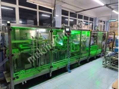 Temiz Kullanılmış Bakımlı Betapak Marka Bpt-S-25/50 Tip Tam Otomatik Termoform Bardak Su Makinesi