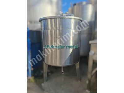 2 M3 Paslanmaz Isıtmalı Karıştırıcı Tank Deterjan Kazanı Sıvı Karıştırıcı Mikser