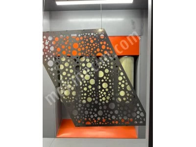 Industrial Powder Coating Booth