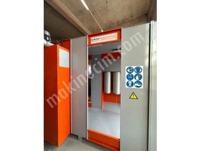 Industrial Powder Coating Booth