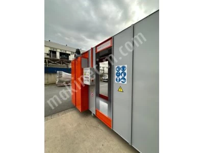 Industrial Powder Coating Booth
