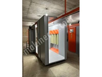 Industrial Powder Coating Booth