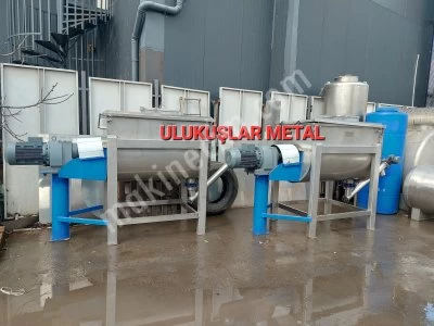 Paslanmaz Toz Mikseri Ribbon Mikser Kimya