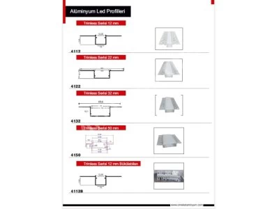 Köşe Led Profil Çözümleri