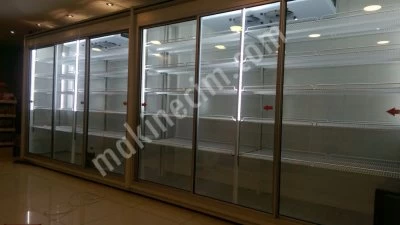 Sürgülü Kapaklı Soğuk İçecek Dolabı