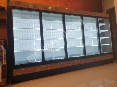Sütlük Meşrubat İçicek Şişe Soğutucu Vitrin Market Dolabı