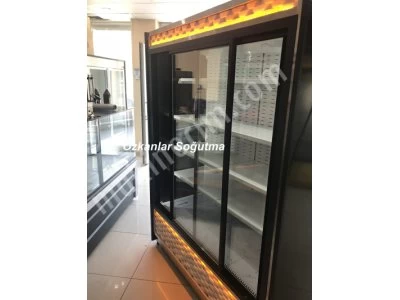 Sütlük Meşrubat İçicek Şişe Soğutucu Vitrin Market Dolabı