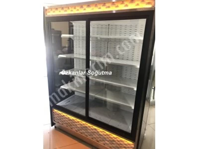 Sütlük Meşrubat İçicek Şişe Soğutucu Vitrin Market Dolabı