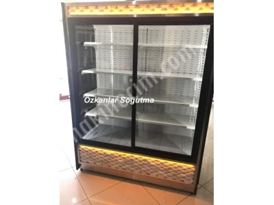 Sütlük Meşrubat İçicek Şişe Soğutucu Vitrin Market Dolabı