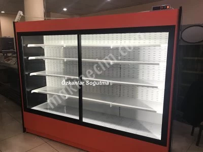 Sütlük Meşrubat İçicek Şişe Soğutucu Vitrin Market Dolabı