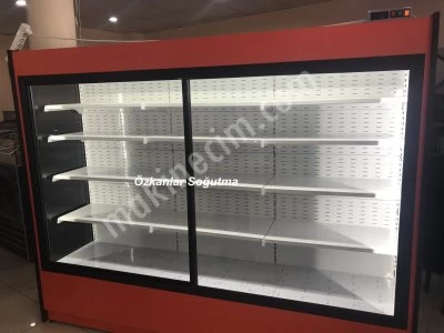 Sütlük Meşrubat İçicek Şişe Soğutucu Vitrin Market Dolabı