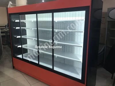 Sütlük Meşrubat İçicek Şişe Soğutucu Vitrin Market Dolabı