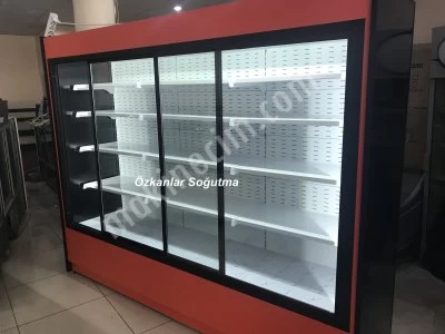 Sütlük Meşrubat İçicek Şişe Soğutucu Vitrin Market Dolabı