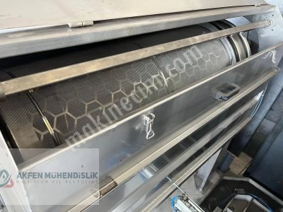 Tekstil İşleme İçin İç Akışlı Tambur Elek