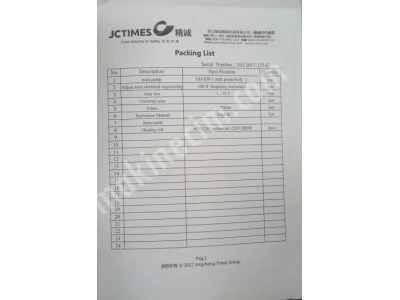 Jctimes-2017 Plastic Extrusion Gear Pump