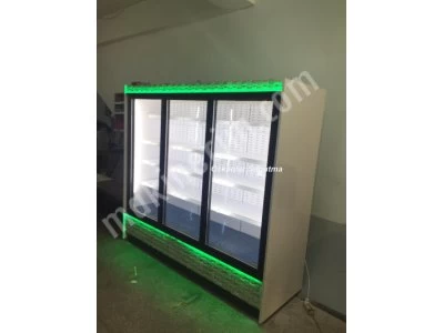 Sütlük Meşrubat İçicek Şişe Soğutucu Vitrin Market Dolabı
