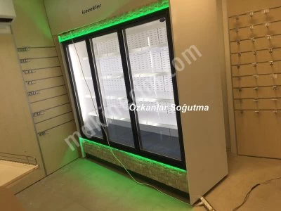 Sütlük Meşrubat İçicek Şişe Soğutucu Vitrin Market Dolabı