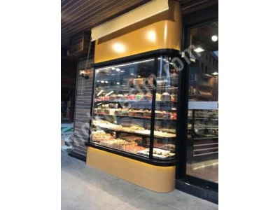 Pastane Pasta Kuru Pasta Ekler Meze Simit Poğaça Böreklik Dolabı