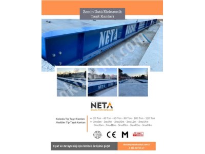 Pikaplar İçin Hafif Araç Kantar