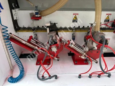 2018 Gümüş Gkb 518 Ön Frezeli Trimli Başsonlu Pvc Kenar Bantlama Makinası