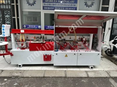 2018 Gümüş Gkb 518 Ön Frezeli Trimli Başsonlu Pvc Kenar Bantlama Makinası