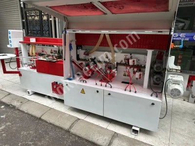 2018 Gümüş Gkb 518 Ön Frezeli Trimli Başsonlu Pvc Kenar Bantlama Makinası