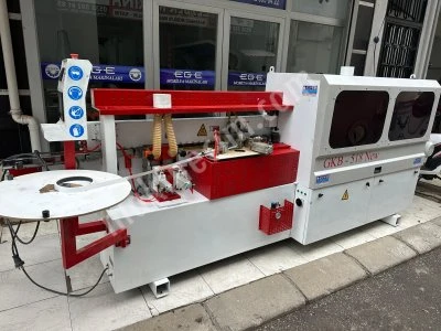 2018 Gümüş Gkb 518 Ön Frezeli Trimli Başsonlu Pvc Kenar Bantlama Makinası