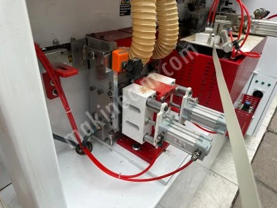 2018 Gümüş Gkb 518 Ön Frezeli Trimli Başsonlu Pvc Kenar Bantlama Makinası