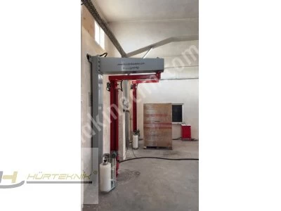 Döner Kollu Streç Sarma Makinesi Hürteknik Hdk-300
