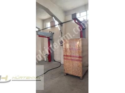 Döner Kollu Streç Sarma Makinesi Hürteknik Hdk-300