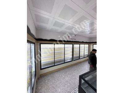 Sütlük Meşrubat İçicek Şişe Soğutucu Vitrin Market Dolabı