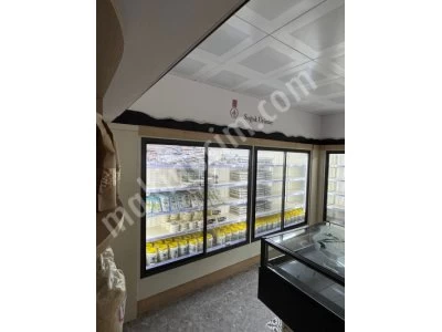 Sütlük Meşrubat İçicek Şişe Soğutucu Vitrin Market Dolabı