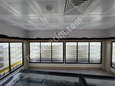 Sütlük Meşrubat İçicek Şişe Soğutucu Vitrin Market Dolabı