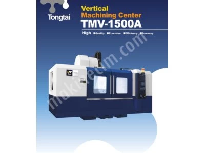 İlk Sahibinden Satılık Tayvan Tongtai Topper Tmv1500A - 2010 Model Dik İşleme Merkezi Cnc Makina Te