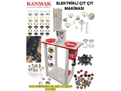 Deri İşleri İçin Çıt Çıt Makinesi Km400S