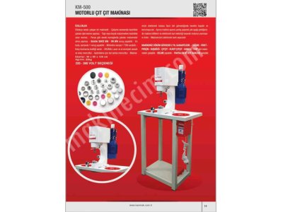 Pantolon Düğme Çakma Makinası
