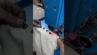 Çanta İçin Otomatik Kuşgözü Çakma Makinesi
