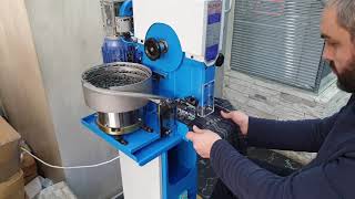 Paslanmaz Otomatik Düğme Çakma Makinası