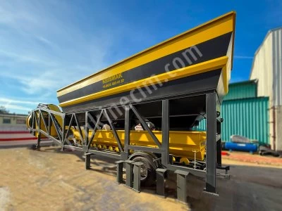 Krismak - 75 M³/Saat Kapasiteli Mobil Beton Santrali Stokta!