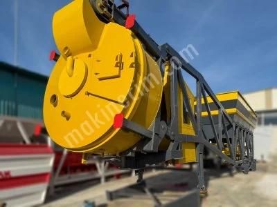 Krismak - 75 M³/Saat Kapasiteli Mobil Beton Santrali Stokta!