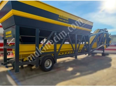 Krismak - 75 M³/Saat Kapasiteli Mobil Beton Santrali Stokta!