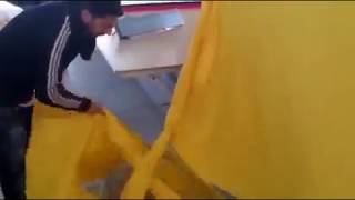 Dik Konumda İğneli Kesim Masası