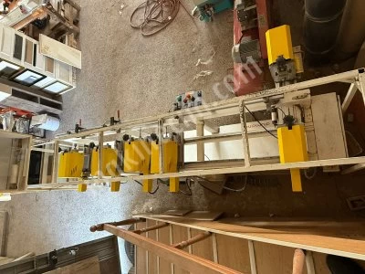 Aluminum 5-Head Hole Drilling Machine