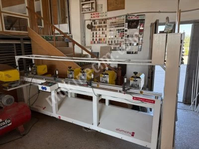 Aluminum 5-Head Hole Drilling Machine